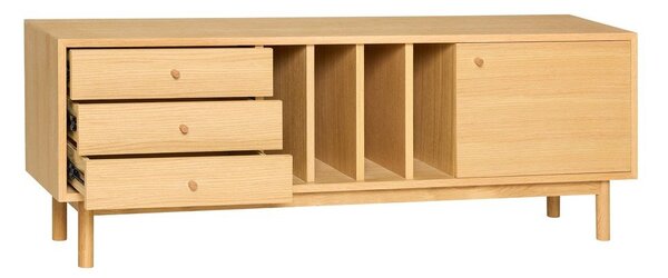 Скрин от декор от дъб в естествен цвят 140x50x37 cm Nobby – Hübsch