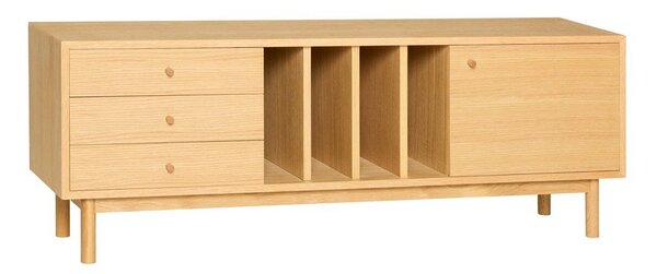 Скрин от декор от дъб в естествен цвят 140x50x37 cm Nobby – Hübsch