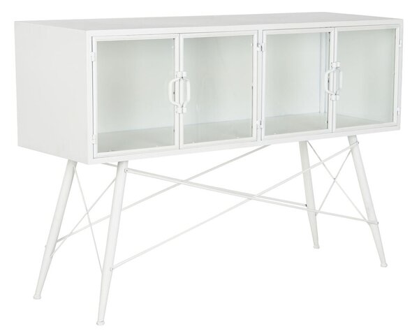 Console DKD Home Decor Бял Метал Кристал 120 x 35 x 80 cm