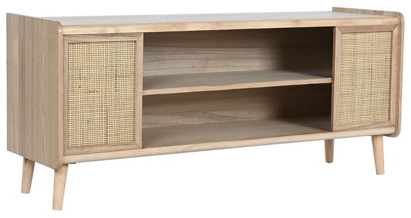 ТВ шкаф Home ESPRIT Естествен Pатан Дърво от пауловния 120 x 35 x 54 cm