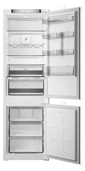 Хладилник с фризер Whirlpool WHK2 5292 B4E, клас E, 270 л. общ обем, за вграждане, 233 kWh/годишно, No Frost, бял