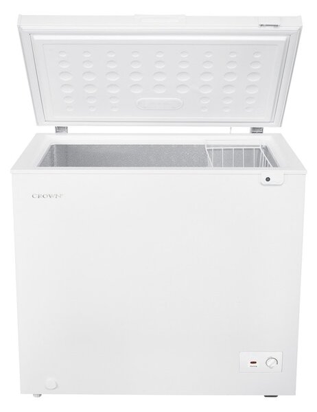 Фризер Crown CHF201M, клас E, 198 л. обем, свободностоящ, 200 kWh/годишно, бял
