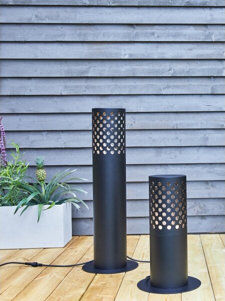 Markslöjd 108174 - LED външна лампа GARDEN24 LED/6W/24V 96 см IP44 черна