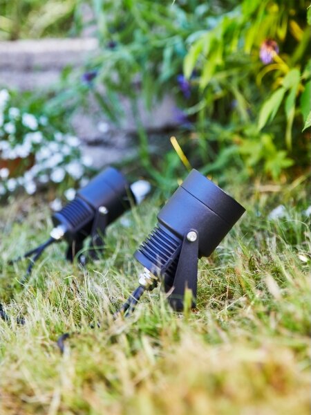 Markslöjd 107291 - LED външна лампа GARDEN24 LED/15W/24V IP44 черна