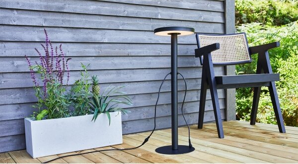 Markslöjd 108173 - LED външна лампа GARDEN24 LED/5W/24V 96 cm IP44 черна