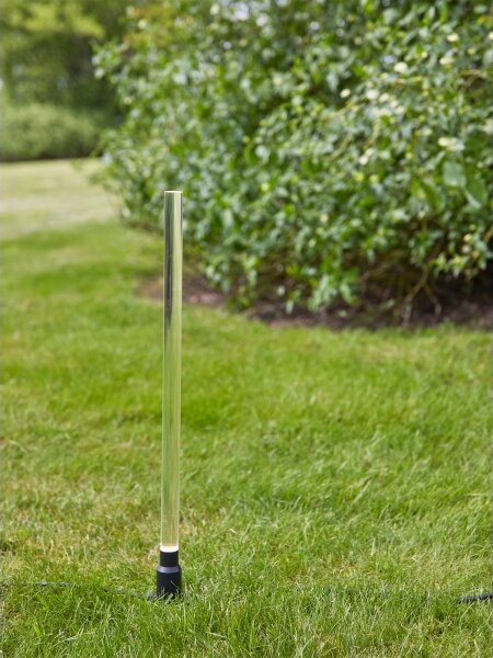 Markslöjd 107719 - LED външна лампа GARDEN24 LED/3W/24V 66 см IP44 черна/прозрачна