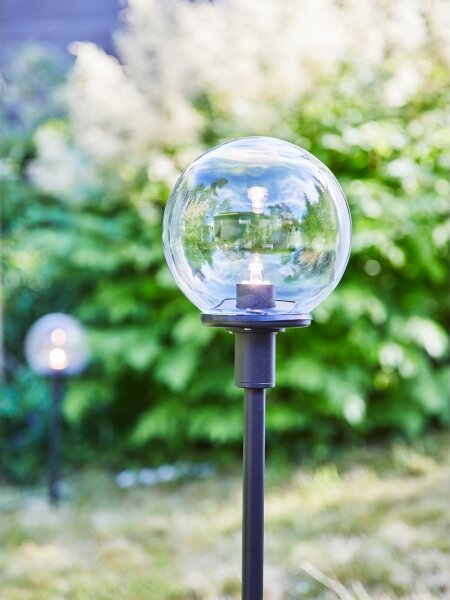 Markslöjd 107283 - LED Външна лампа GARDEN24 LED/3W/24V 81 cm IP44 черна/прозрачна