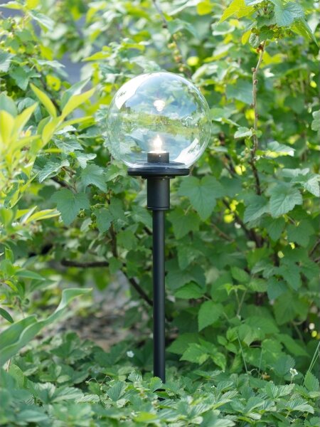 Markslöjd 107283 - LED Външна лампа GARDEN24 LED/3W/24V 81 cm IP44 черна/прозрачна