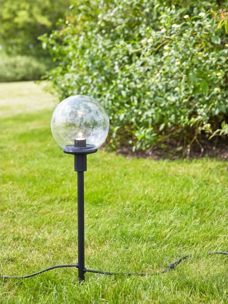 Markslöjd 107283 - LED Външна лампа GARDEN24 LED/3W/24V 81 cm IP44 черна/прозрачна