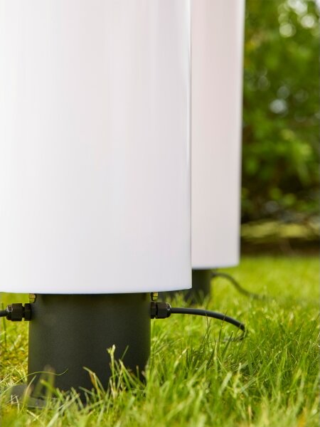 Markslöjd 107986 - Външна LED лампа GARDEN24 LED/20W/24V 110 cm IP44 черна