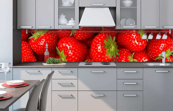 Фототапет за кухня - ягоди 260 x 60 см