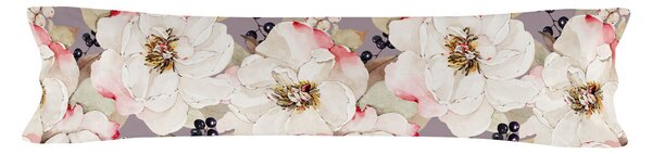 Калъфка за възглавница HappyFriday White Peonies Многоцветен 45 x 155 cm