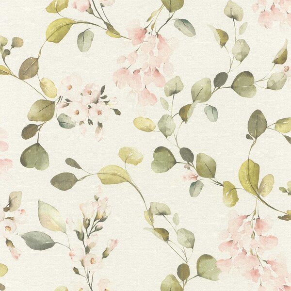 Влизолинов тапет за стена rasch peonies 582215