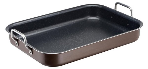 Тава за печене Tefal J1605902, 37 x 27 cm, алуминий, незалепващо покритие, черна