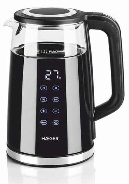 Чайник Haeger L2200W Черен 2200 W