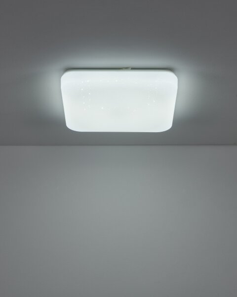 Eglo 902078 - LED таванно осветително тяло за баня FRANIA LED/18W/230V 33x33 cm IP44