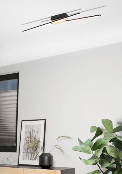 Eglo 900488 - LED Димируема плафониера PANAGRIA 2xLED/13W/230V