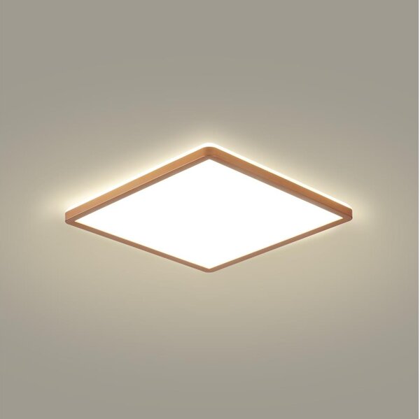 Brilagi - LED таванно осветително тяло за баня ULTRA SLIM LED/18W/230V 30x30 cm розово злато IP54