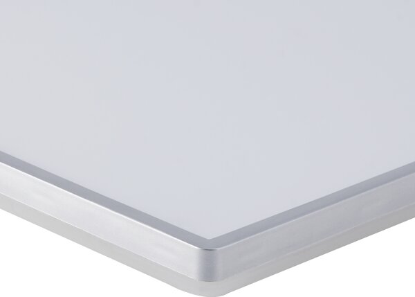 Brilagi - LED таванно осветително тяло за баня ULTRA SLIM LED/24W/230V 42x42 cm сребристо IP54