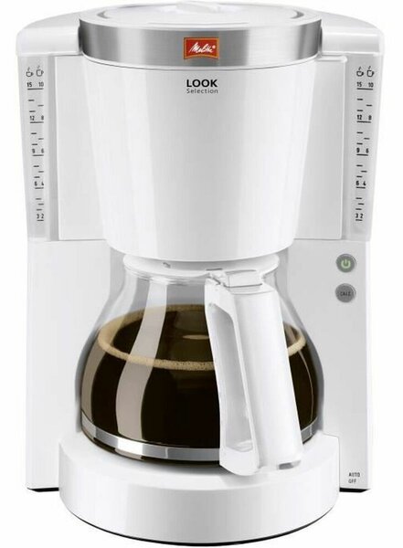 Електрическа кафемашина Melitta LOOK IV SELECTION 1011-03 Black 1000 W Бял 1000 W