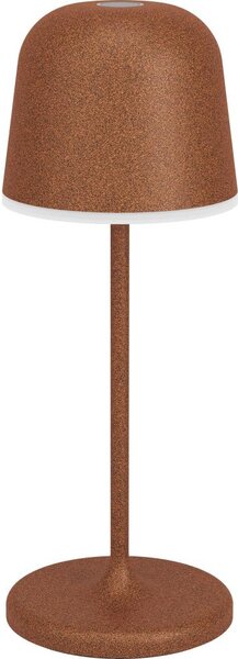 Eglo 901879 - LED димируема външна презареждаема настолна лампа MANNERA-S LED/1,8W/5V IP54 кафява