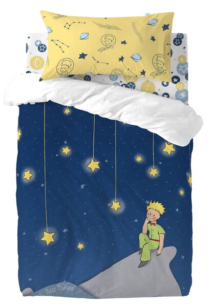 Комплект покривка за завивка HappyFriday Le Petit Prince La Nuit Многоцветен Бебешко Креватче 2 Части