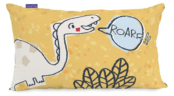 Калъфка за възглавница HappyFriday Moshi Moshi Dino Friends Многоцветен 50 x 30 cm