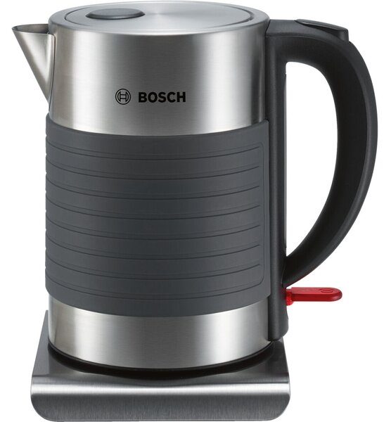 Чайник BOSCH TWK7S05 Черен Сив Неръждаема стомана 2200 W 1,7 L (1 броя)