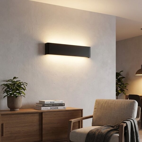 Ideal Lux - LED аплик DELTA LED/10W/230V 3000K 30 см CRI 90 черен