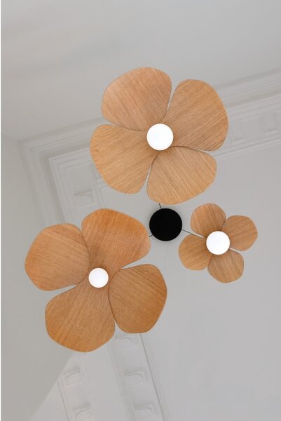 Абажур от дъбово дърво в естествен цвят ø 28 cm Forget Me Not - UMAGE