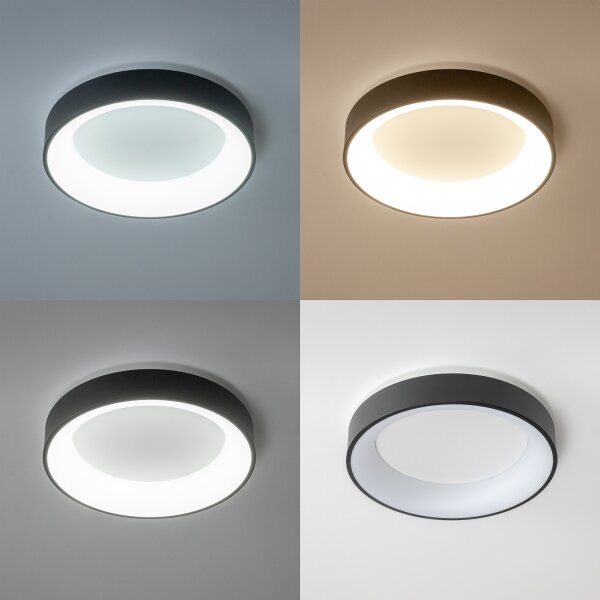 Brilagi - LED димируема таванна лампа FALCON LED/80W/230V 3000-6500K + с дистанционно управление