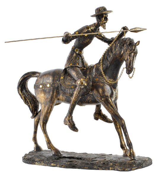 Декоративна фигурка DKD Home Decor Don Quijote Смола (36 x 19 x 39 cm)