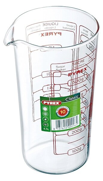 Чаша Pyrex Classic Vidrio Прозрачен Cтъкло (0,5 L)