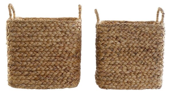 Игра на Кошници DKD Home Decor Bali (38 x 38 x 36 cm) (42 x 42 x 39 cm) (2 pcs)