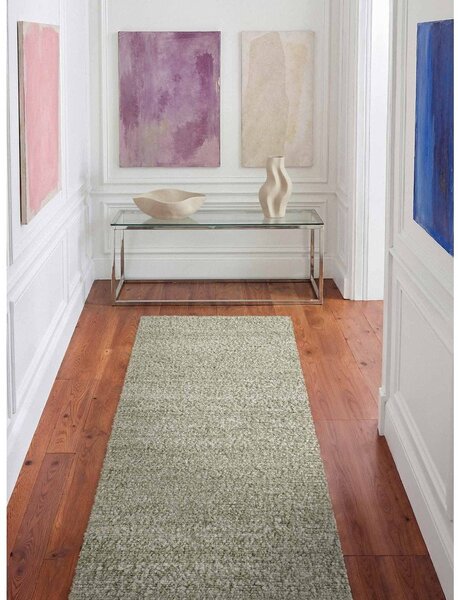 Светлозелена ръчно изработена пътека 80x200 cm Notting Hill Portobello – Ted Baker