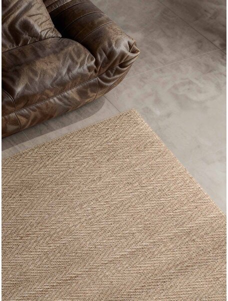 Ръчно изработен ютен килим в естествен цвят 160x230 cm Mirabelle – Villeroy&Boch