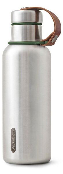 Термо бутилка от неръждаема стомана в сребрист цвят 500 ml – Black + Blum