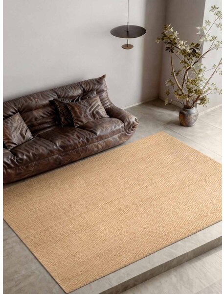 Ръчно изработен ютен килим в светло естествен цвят 160x230 cm Mirabelle – Villeroy&Boch