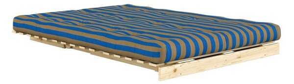 Син/кафяв сгъваем диван 140 cm Roots – Karup