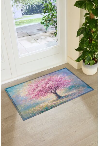 Изтривалка от PVC 40x70 cm Blossom Tree – Artsy Doormats