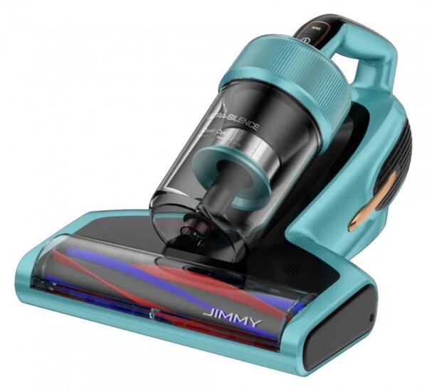 Прахосмукачка против акари JIMMY BX7 Pro, 700W, 0.5 л, 16 kPa, Стерилизация чрез нагряване 60C / Ултразвук / UV, 6 степенна филтрация, Син