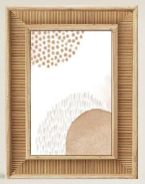 Рамка за снимки DKD Home Decor Естествен MDF (19 x 1,5 x 24 cm)