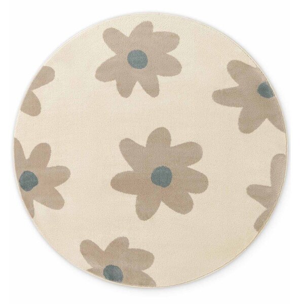 Бежов детски килим ø160 cm Bloomy – Hanse Home