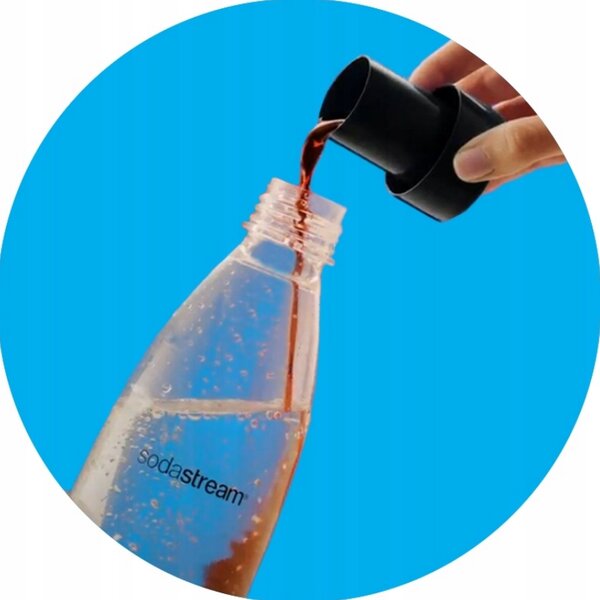 Концентриран сироп SodaStream Pepsi Max, 440 мл, До 9 л, Без алергени и ГМО, Бял/черен