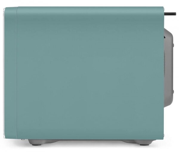 Микровълнова фурна с грил 4в1 SMEG Collezione MOC01EGMEU, 1900W, 29 л, 18 програми, Плавно затваряне, Звуков сигнал, LCD, Зелен