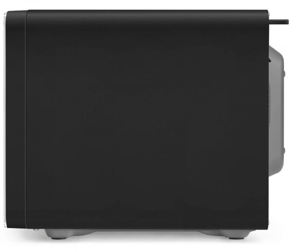 Микровълнова фурна с грил 4в1 SMEG Collezione MOC01BLMEU, 1900W, 29 л, 18 програми, Плавно затваряне, Звуков сигнал, LCD, Черен мат