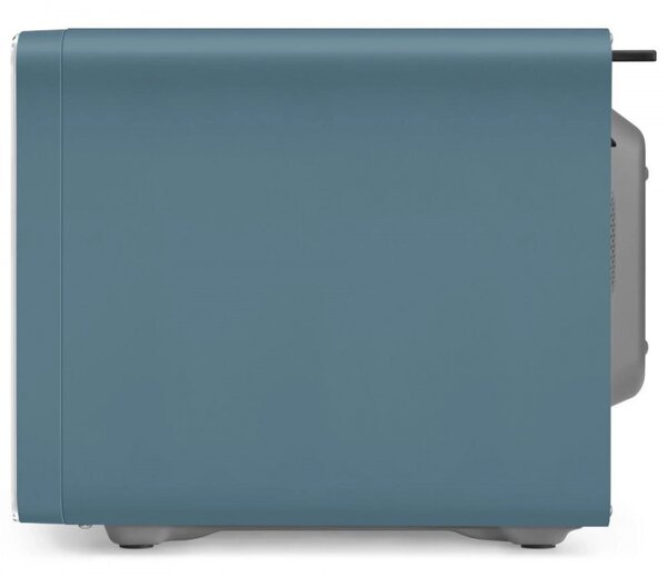 Микровълнова фурна с грил 4в1 SMEG Collezione MOC01SBMEU, 1900W, 29 л, 18 програми, Плавно затваряне, Звуков сигнал, LCD, Син