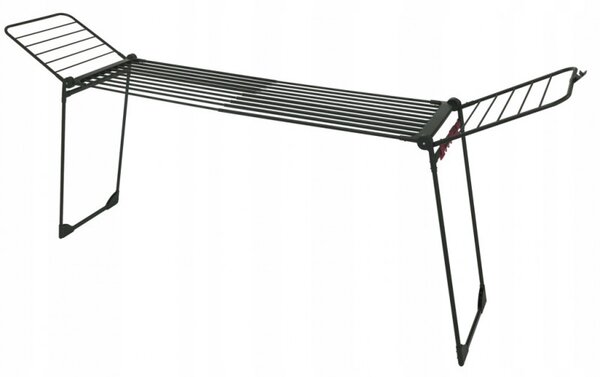 Сушилник за дрехи Kinghoff KH 2045, 30 м, До 25 кг, Сгъваем, Стомана, Черен
