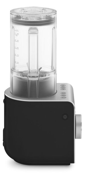 Блендер Smeg Collezione BLC02BLMEU, 1400W, 1.5 л, 22000 об/мин, 5 програми, 9 скорости, Трошене на лед, Неръждаема стомана, Черен/Инокс