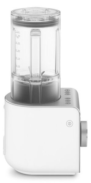 Блендер Smeg Collezione BLC02WHMEU, 1400W, 1.5 л, 22000 об/мин, 5 програми, 9 скорости, Трошене на лед, Неръждаема стомана, Бял/Инокс